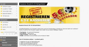 Interwetten Neukundenbonus