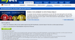 mybet Bonus for Germany