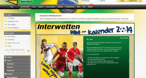 Interwetten Kalender