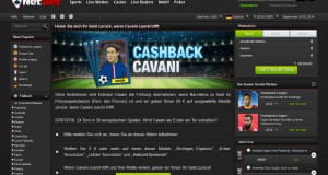 NetBet Cashback Cavani