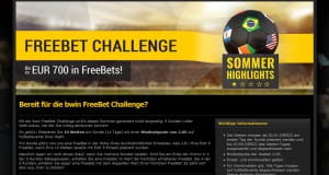 bwin Freebet Challenge