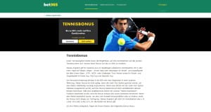 bet365 Tennisbonus