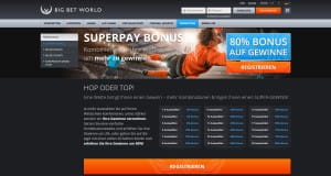 Big Bet World Superpay Angebot