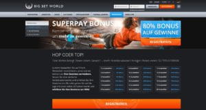 Big Bet World Superpay Aktion