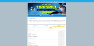 Wöchentliches Tippspiel auf Sportingbet.