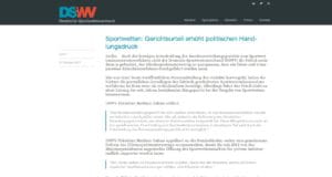 Sportwetten Konzessionsreform