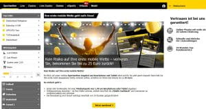 Interwetten mobile risikofreie Wette