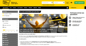 Interwetten Smartphone risikofreie Wette.